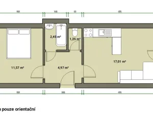 Prodej bytu 2+kk, Mariánské Lázně, Hlavní třída, 37 m2