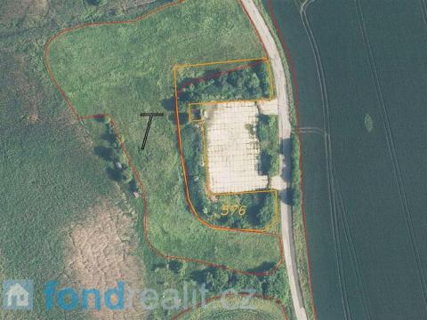 Prodej zemědělské půdy, Jičíněves, 2724 m2