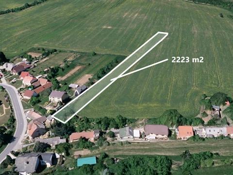 Prodej zemědělské půdy, Břestek, 2223 m2