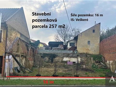 Prodej pozemku pro bydlení, Uherský Brod, Horní Valy, 257 m2