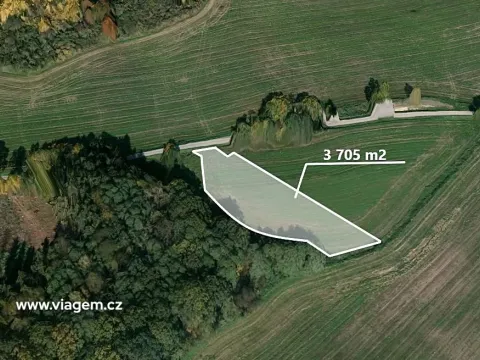 Prodej podílu pole, Častolovice, 1215 m2