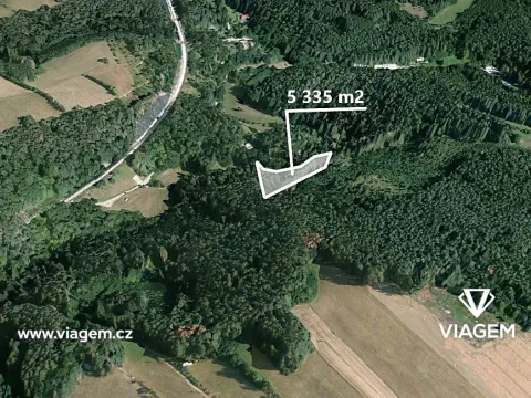 Prodej podílu lesa, Kuřimská Nová Ves, 1778 m2