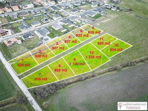 Prodej pozemku pro bydlení, Rožďalovice, 820 m2