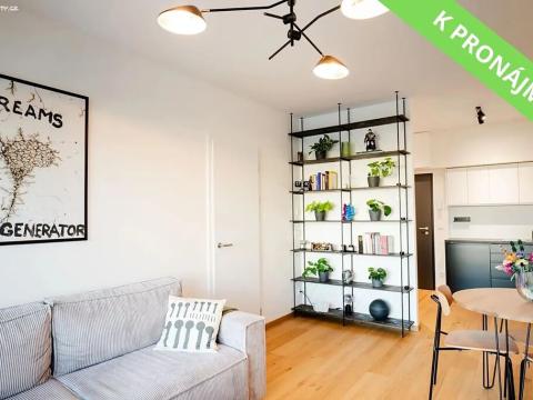 Pronájem bytu 2+kk, Praha - Holešovice, Tusarova, 43 m2