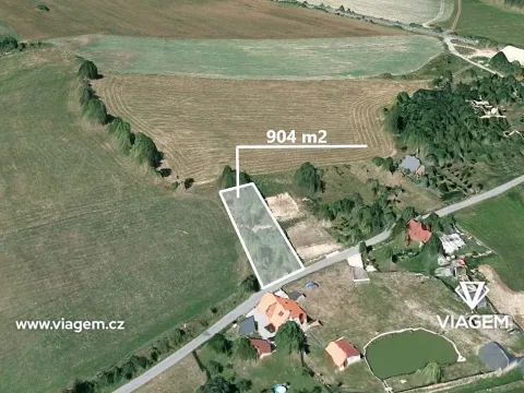 Prodej komerčního pozemku, Třemešná, 904 m2