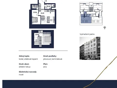 Prodej bytu 3+kk, Praha - Žižkov, Žerotínova, 71 m2