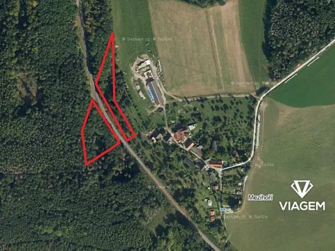 Prodej podílu lesa, Horka, 1891 m2