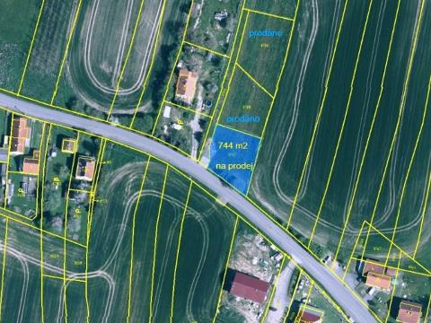 Prodej pozemku, Srby, 744 m2