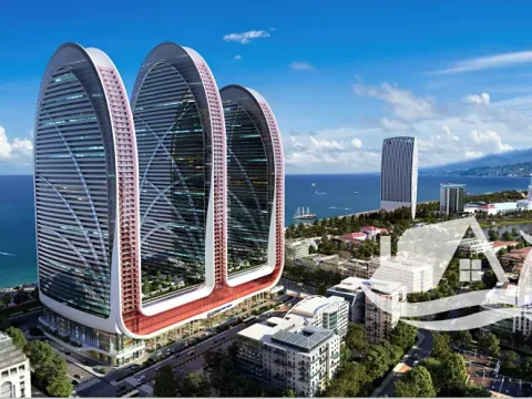 Prodej bytu 2+kk, Batumi (ბათუმი), Gruzie, 44 m2