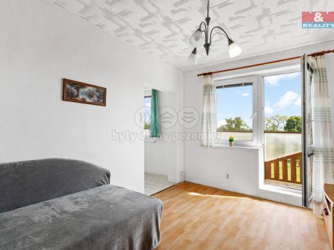 Pronájem bytu 1+1, Milovice, Mírová, 31 m2