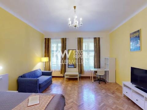 Pronájem bytu 1+1, Praha - Nové Město, Krakovská, 46 m2