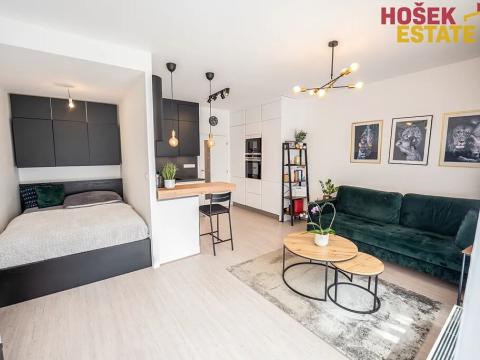 Pronájem bytu 1+kk, Brno, Sportovní, 33 m2