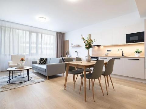 Pronájem bytu 1+kk, Praha - Karlín, Pobřežní, 65 m2