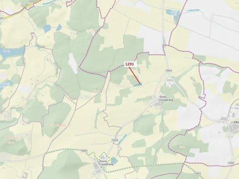Dražba lesa, Lhenice, 2609 m2