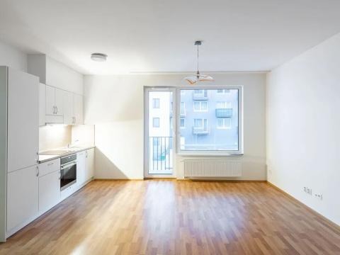 Pronájem bytu 1+kk, Praha - Vysočany, Strnadových, 40 m2