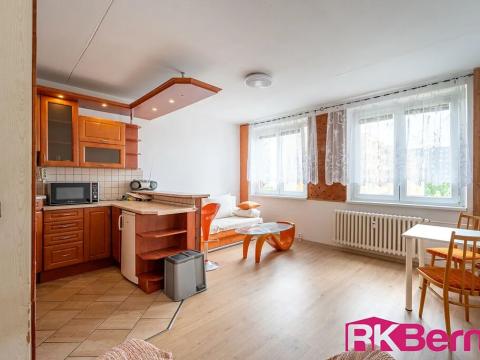 Pronájem bytu 1+kk, Brno, Bořetická, 33 m2