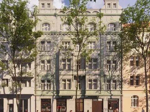Prodej bytu 2+kk, Praha - Karlín, Křižíkova, 44 m2