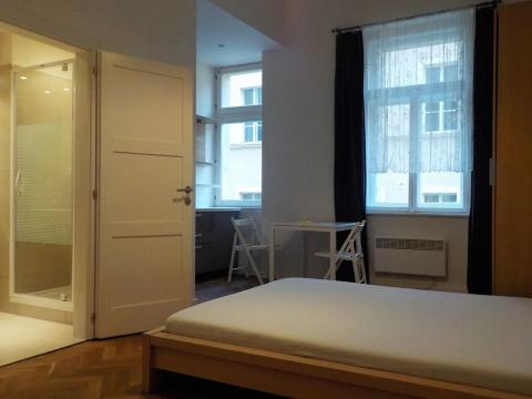 Pronájem bytu 1+kk, Praha - Žižkov, Vlkova, 25 m2