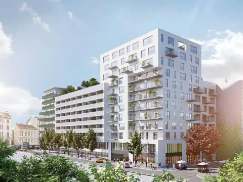 Pronájem bytu 1+kk, Brno, Fuchsova, 53 m2