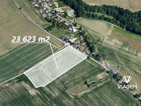 Prodej podílu pozemku pro bydlení, Hybrálec, 3937 m2
