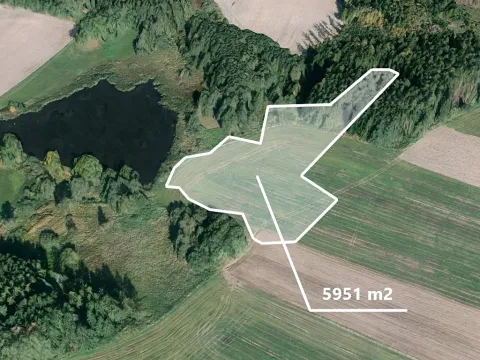 Prodej podílu pole, Přehořov, 743 m2