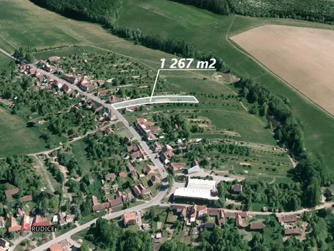 Prodej pozemku pro bydlení, Rudice, 1267 m2