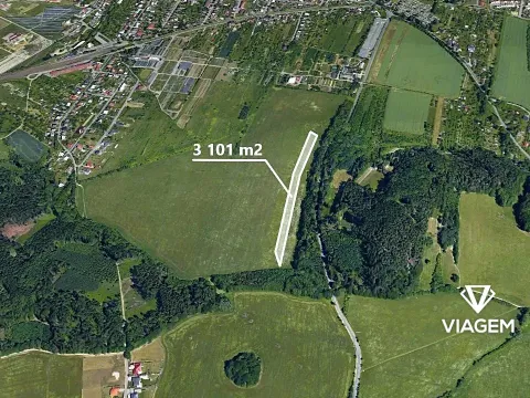 Prodej podílu pole, Bystřice pod Hostýnem, 1808 m2