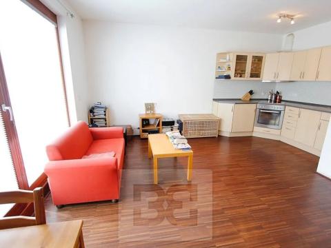 Pronájem bytu 1+kk, Praha - Karlín, Kollárova, 43 m2
