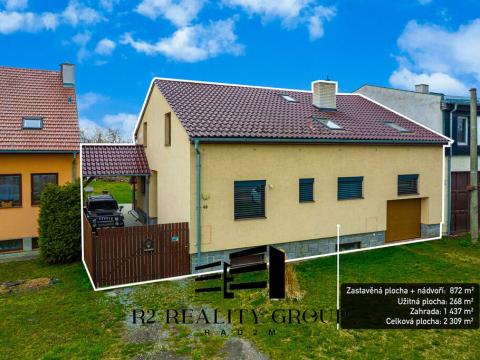 Prodej rodinného domu, Prostějov - Vrahovice, Čs. armádního sboru, 268 m2
