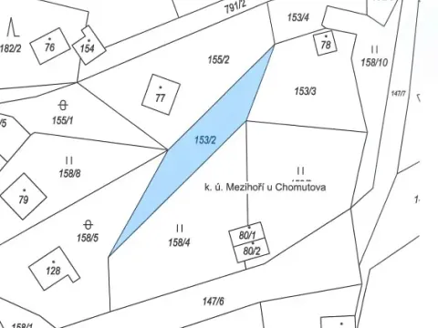 Prodej pozemku, Blatno, 264 m2