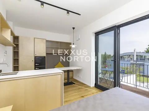 Pronájem bytu 1+kk, Praha - Nusle, Na Topolce, 27 m2