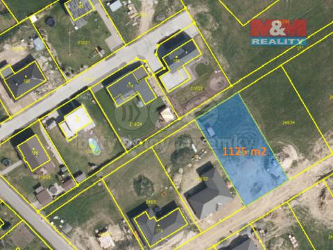 Prodej pozemku pro bydlení, Poběžovice u Holic, 1125 m2
