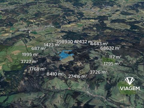 Prodej podílu lesa, Bojkovice, 3373 m2