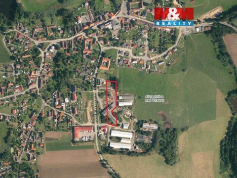 Prodej komerčního pozemku, Albrechtice nad Vltavou, 6003 m2