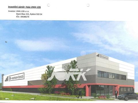 Prodej komerčního pozemku, Pardubice, 2885 m2