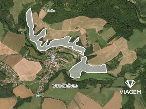 Prodej podílu lesa, Otročiněves, 5742 m2
