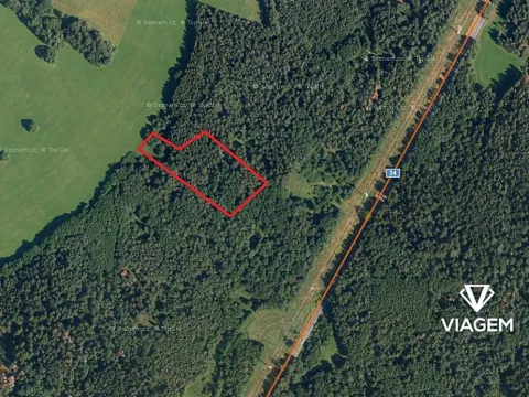 Prodej podílu lesa, Vítanov, 2834 m2