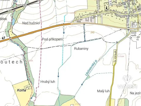 Prodej podílu pozemku, Hranice, 347 m2