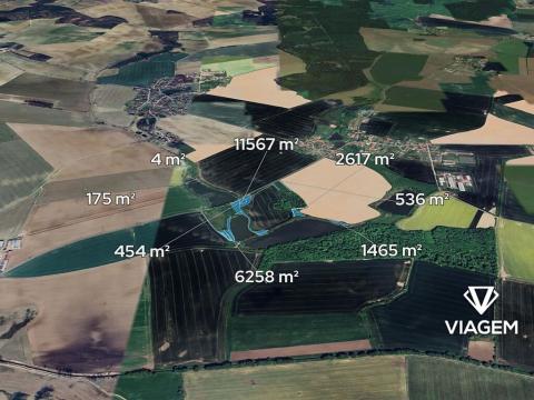 Prodej podílu pole, Kosičky, 727 m2