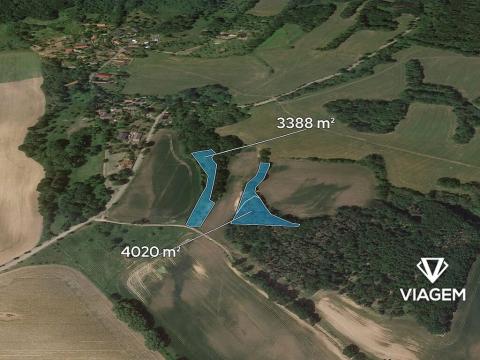 Prodej podílu lesa, Kravaře, 714 m2