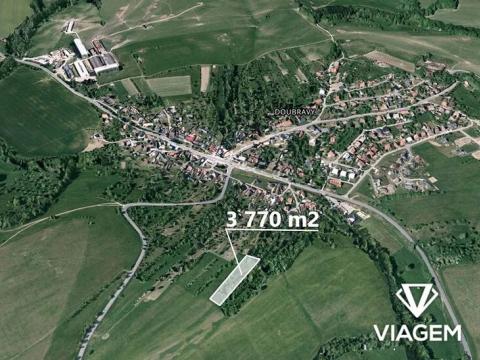 Prodej zahrady, Doubravy, 3770 m2