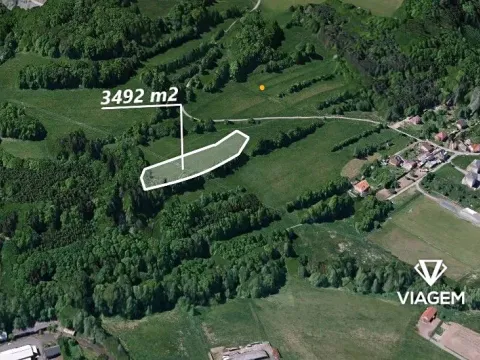 Prodej pole, Stříbrná Skalice, 3492 m2
