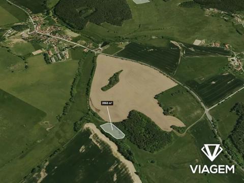 Prodej podílu pole, Újezdec, 589 m2