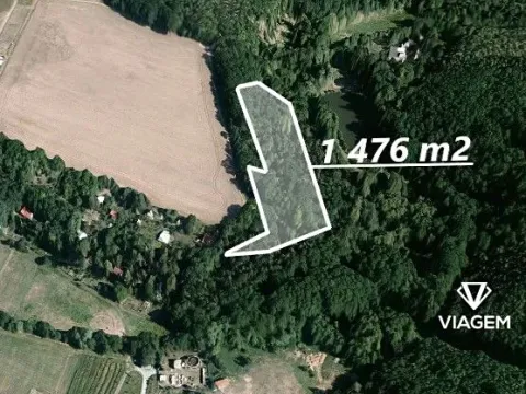 Prodej zahrady, Střelice, 1476 m2