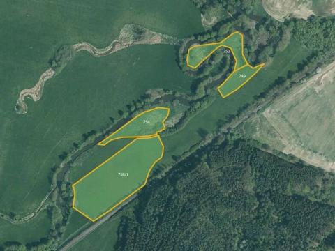 Prodej louky, Červené Poříčí, 26107 m2