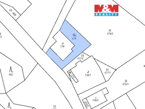 Prodej pozemku pro bydlení, Červená Voda - Moravský Karlov, 273 m2