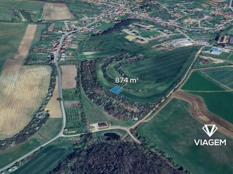 Prodej pole, Ořechov, 874 m2