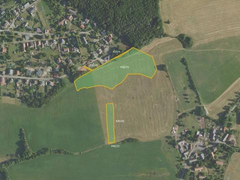 Prodej louky, Zaječov, 54884 m2