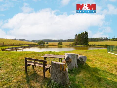 Prodej rybníku, Olbramov - Zádub, 6672 m2