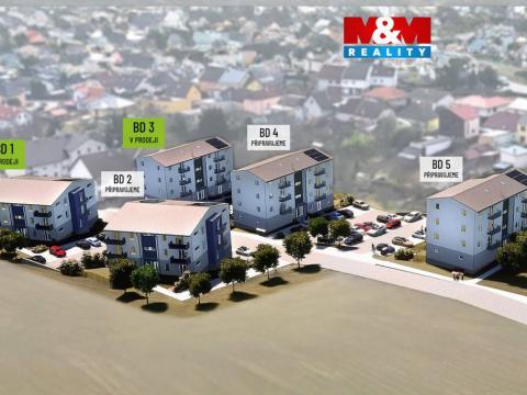 Prodej bytu 3+kk, Dačice - Dačice V, U Stadionu, 55 m2